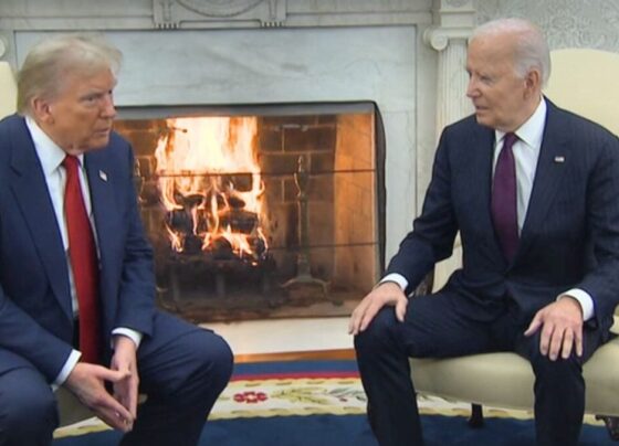Trump e Biden (Foto: Reprodução)