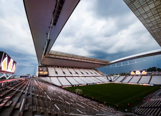 Foto colorida da Neo Química Arena, casa do Corinthians - Metrópoles
