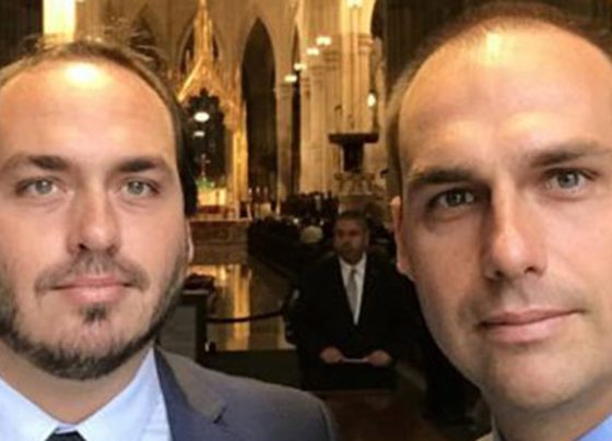 Carlos e Eduardo Bolsonaro dizem que governadores de direita agem como ratos e oportunistas