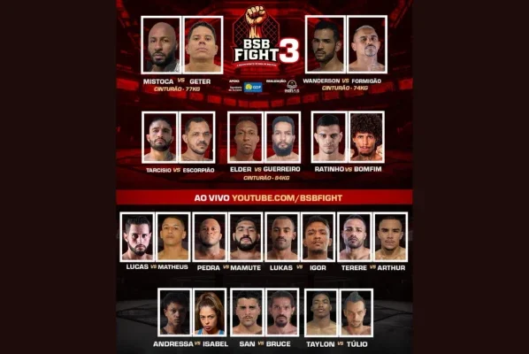 BSB Fight terá entrada gratuita; veja como retirar seu ingresso - destaque galeria