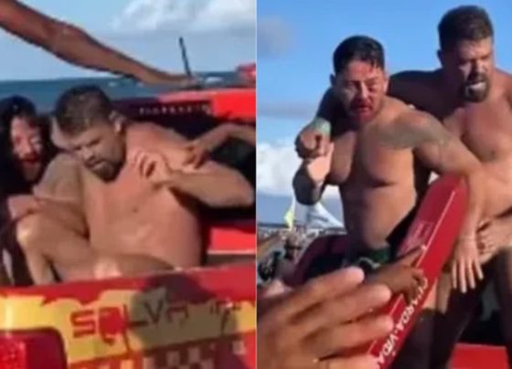 Turistas apanham de barraqueiros em Porto de Galinhas