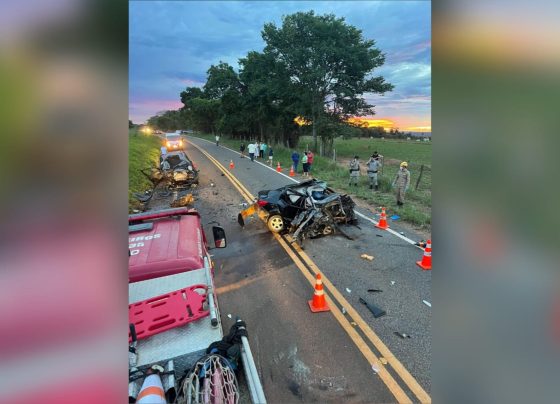 Veja imagens de acidente que matou 5 pessoas, incluindo 3 PMs, em GO - destaque galeria