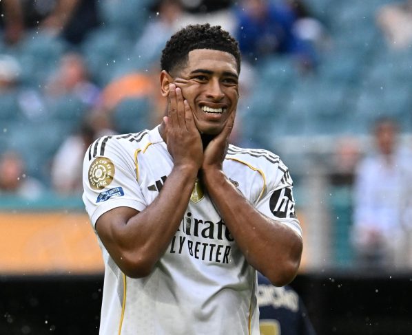 Foto colorida de Jude Bellingham, do Real Madrid - Metrópoles