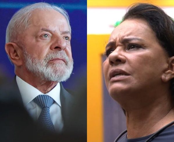 Lula e Solange Couto, montagem