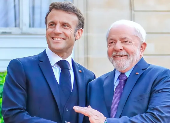 Macron pede reunião com Lula, e encontro pode acontecer na Índia