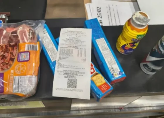 Produtos furtados pelos adolescentes - (Foto: reprodução/PM)