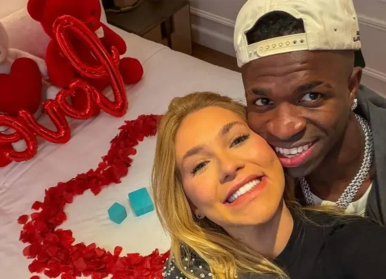 'Apaixonado por você': Vini Junior publica declaração para a Virginia após rumores de crise