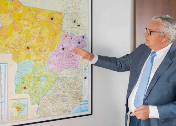 Presidente do Sindicato da Indústria da Mineração de Goiás e Distrito Federal (Minde), Luiz Vessani é geólogo e empresário do setor mineral (Foto: Divulgação - Cristiano Borges)