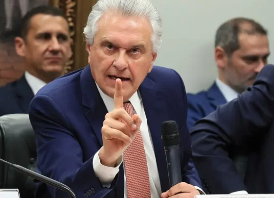 Imagem mostra ex-governador de Goiás e presidenciável, Ronaldo Caiado