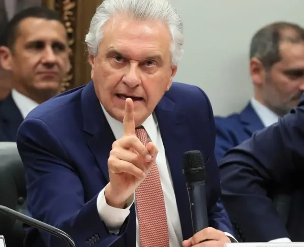 Imagem mostra ex-governador de Goiás e presidenciável, Ronaldo Caiado